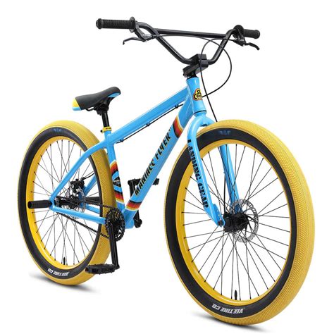 Sc bikes - SE Bikes Ripper BMX Bike. $499.99. $599.99. The lightweight aluminum Ripper bike is the perfect bike for kids to get a taste of the SE bike life. Built around 20” wheels and with a short 20” top tube, this bike fits the youngsters perfectly. This multi-purpose bike is perfect for the BMX track, dirt jumps, or cruising around and doing ...